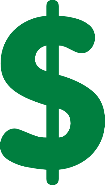 336x593 Money Sign Clip Art No Background Free Clipart