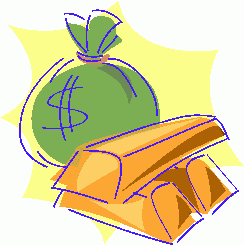 490x492 Clip Art Money Bag