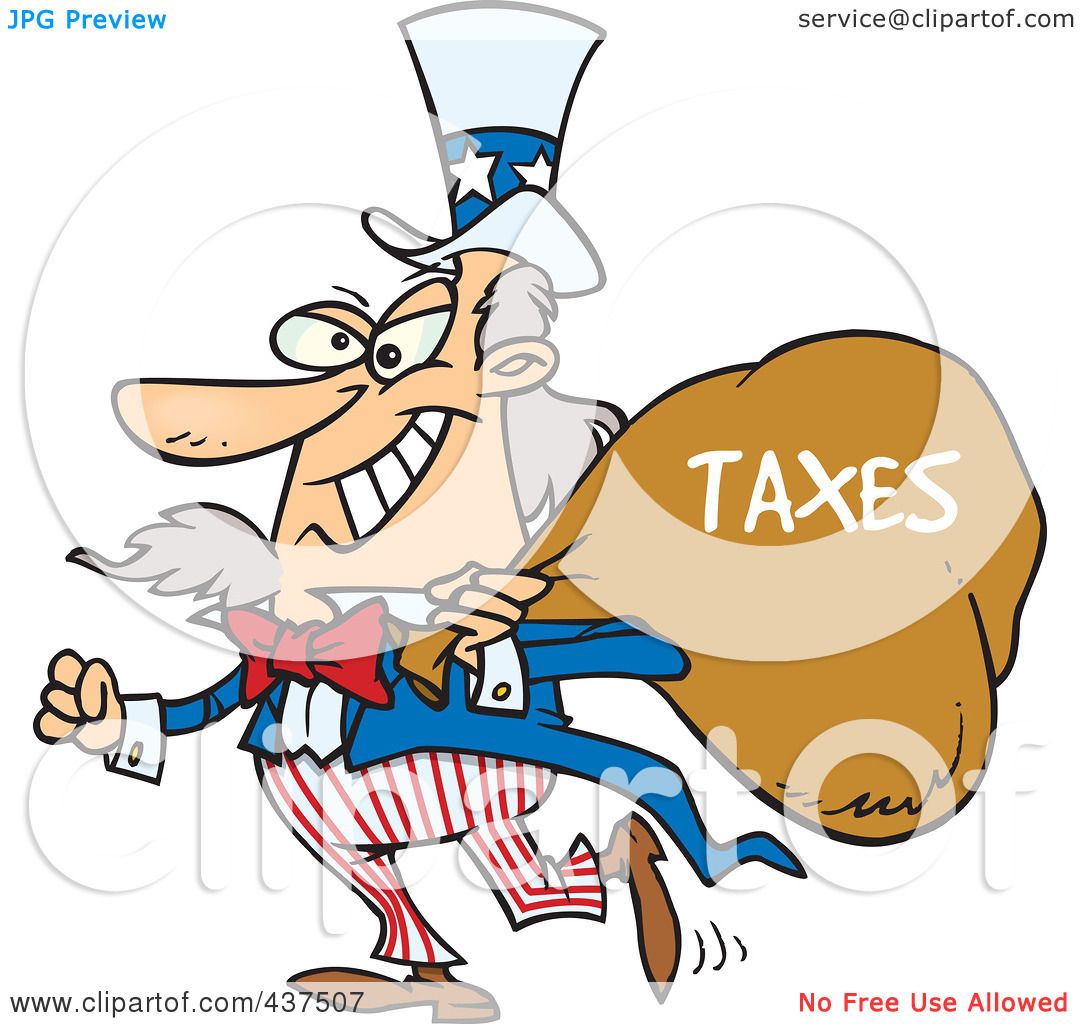1080x1024 Royalty Free (Rf) Clip Art Illustration Of Uncle Sam Grinning