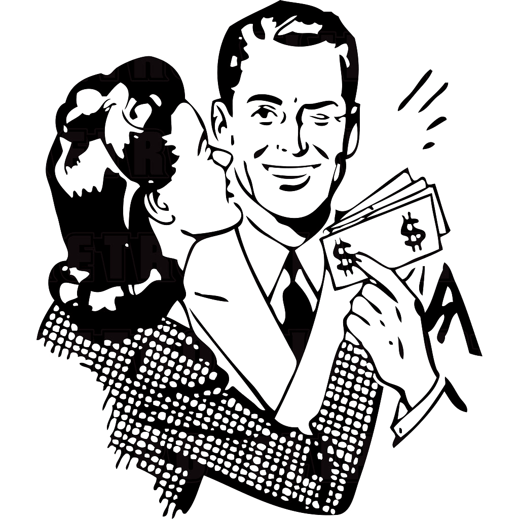 1024x1026 Best Money Clipart Black And White