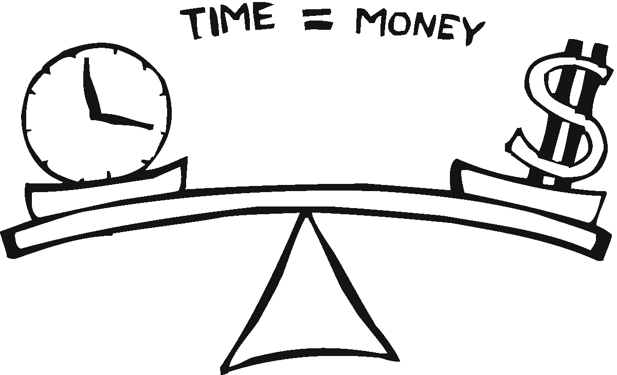 1200x730 Time Is Money Clipart