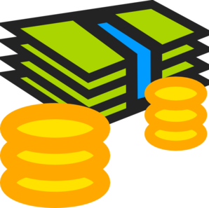 298x297 Money Clip Art