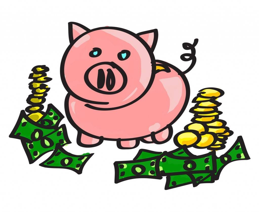 1024x837 Piggy Bank Clip Art