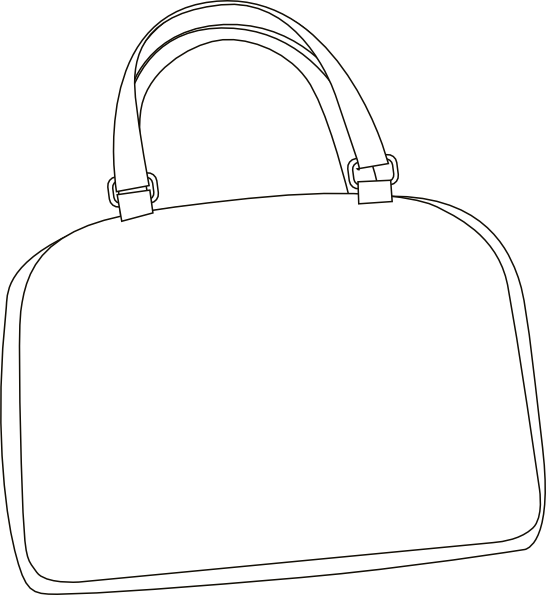 546x595 Bag Clip Art