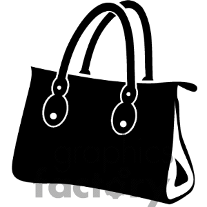 300x300 Clip Art Black And White Bag Clipart
