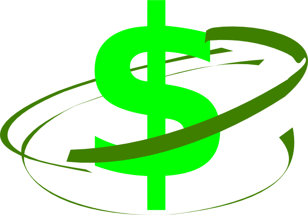 600x419 Money Sign Clipart