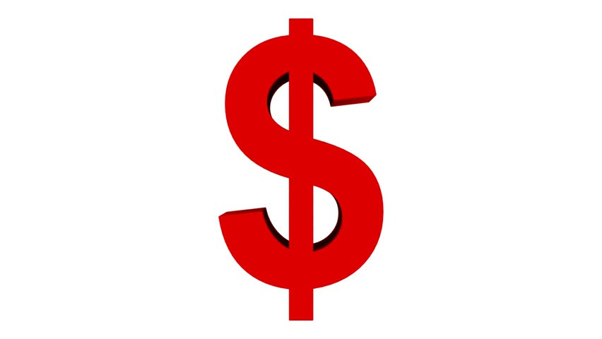 852x480 Red Clipart Dollar Sign