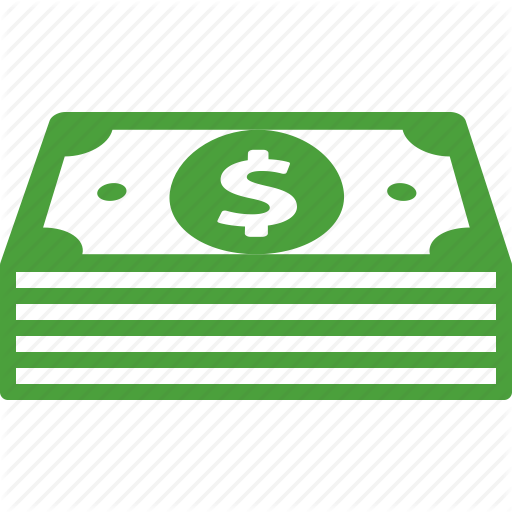 512x512 Cash, Dollar, Earnings, Money, Profit, Savings, Stack Icon Icon