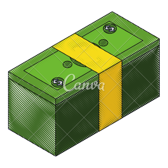 550x550 Drawing Money Purse