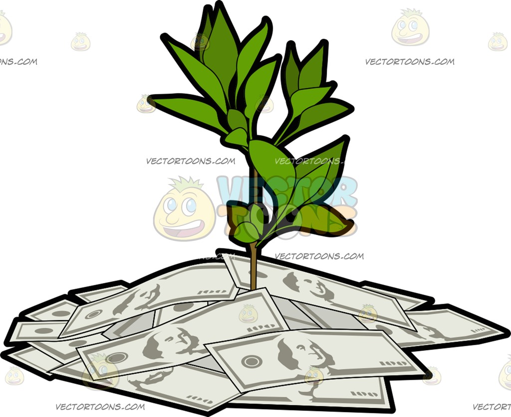 1024x836 Dollar Money Plant Money Plant And Money Clipart