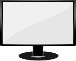 256x205 Monitor Clipart I2clipart