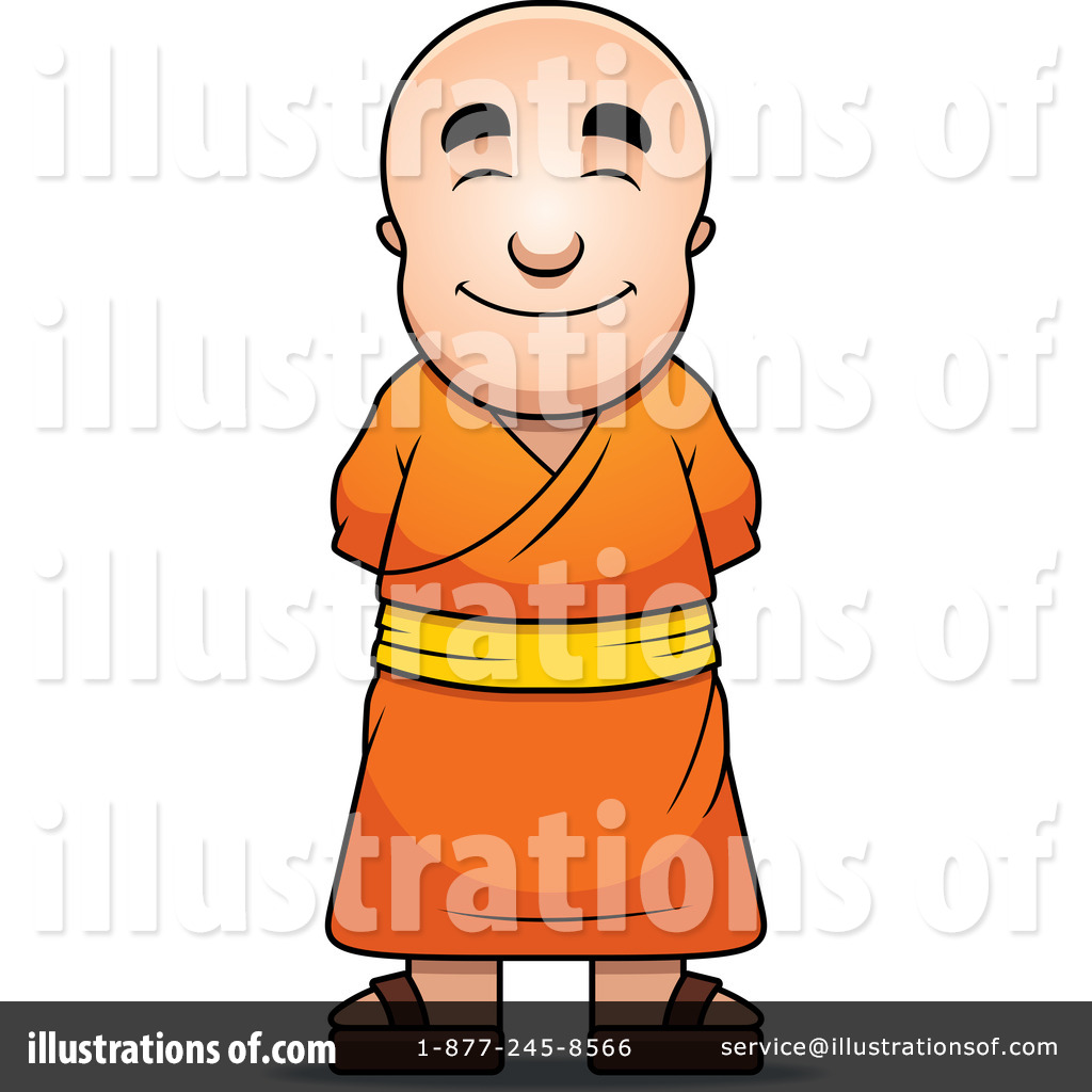 1024x1024 Monk Clipart