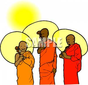 300x290 Picture Three Buddhist Monks