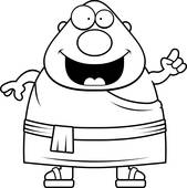 169x170 Royalty Free Buddhist Monk Clip Art