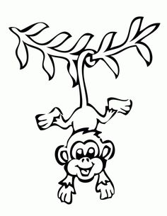 236x305 Sitting Monkey Clipart