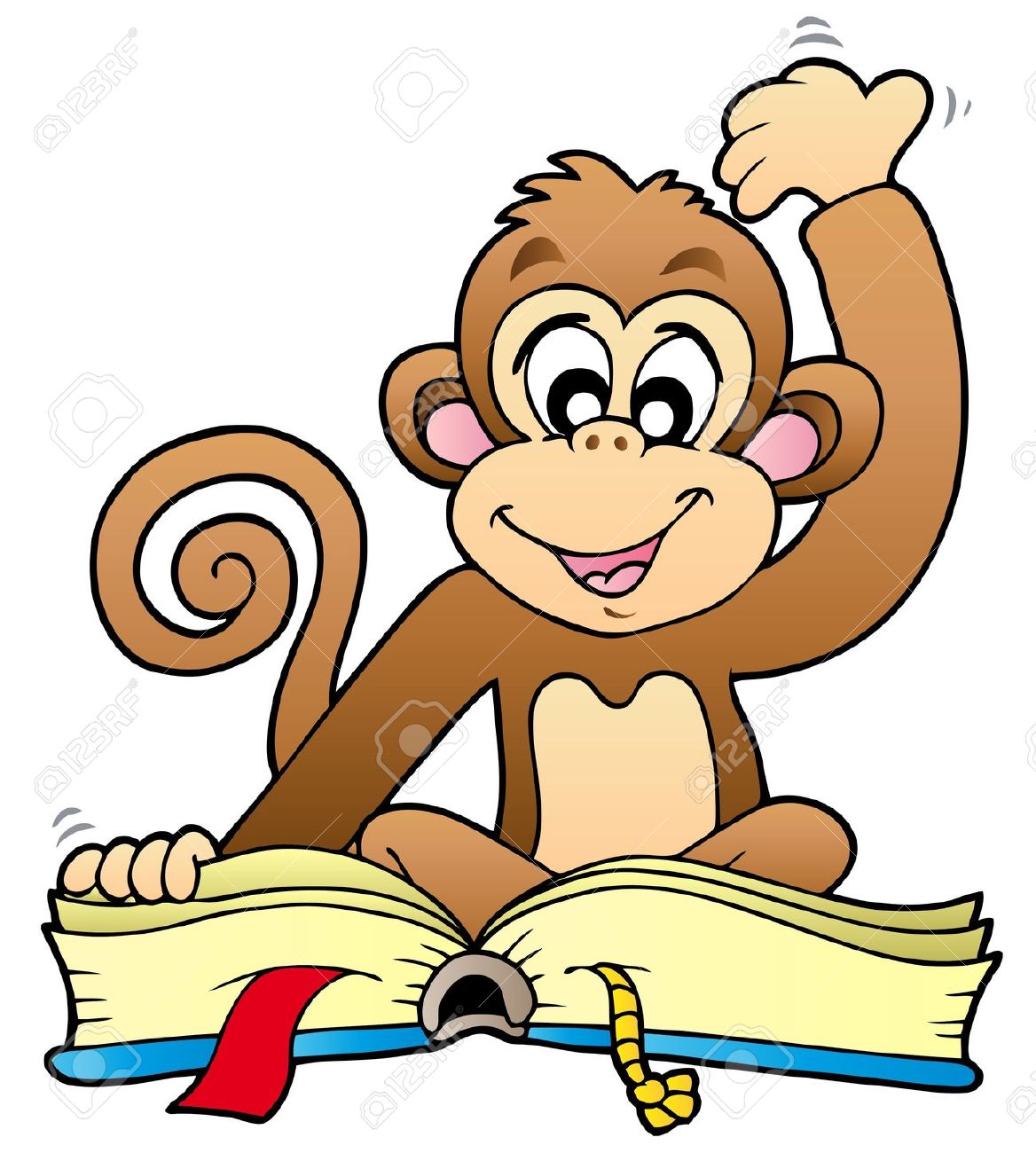 Monkey Clipart Cute | Free download on ClipArtMag