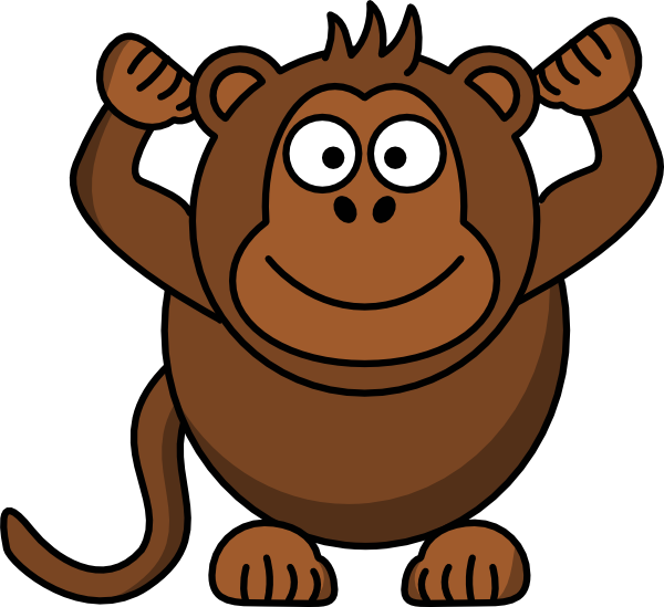 600x549 Top 10 Monkey Clip Art Images And Cute Pictures For You