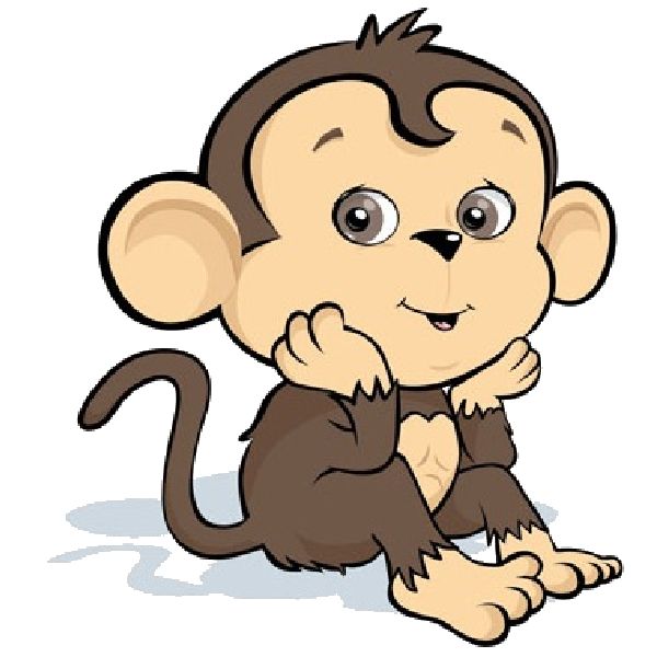 600x600 Year Of The Monkey Clipart Tree Png