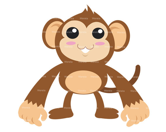 570x453 Happy Monkey Clip Art Free Vector In Open Office Drawing Svg