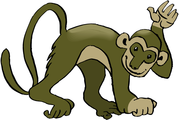750x502 Howler Monkey Clipart Squirrel Monkey Clipart
