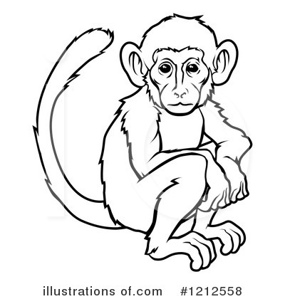 400x420 Monkey Clipart