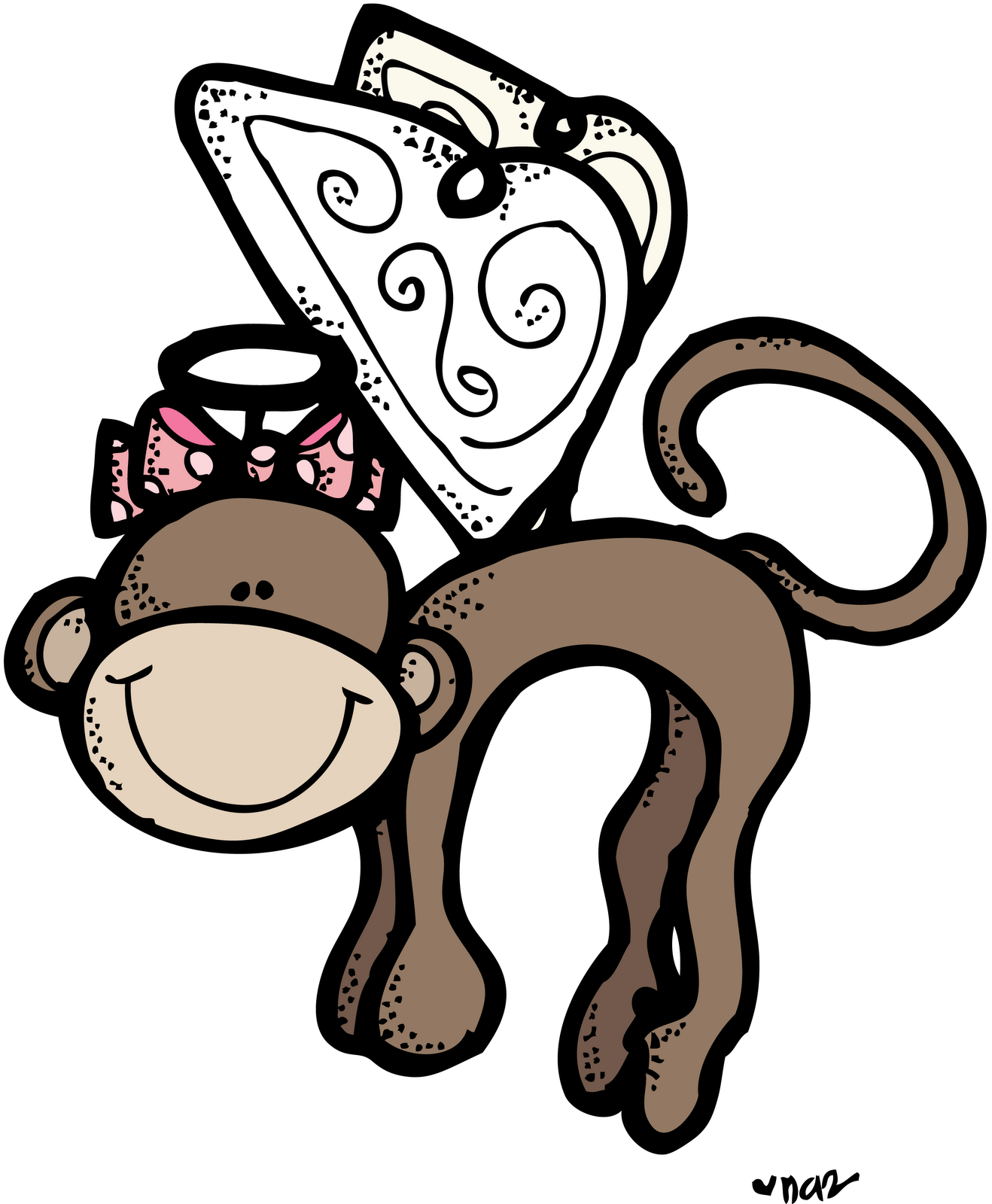 1318x1600 Flying Monkey Clipart