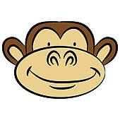170x170 Monkey Face Clip Art
