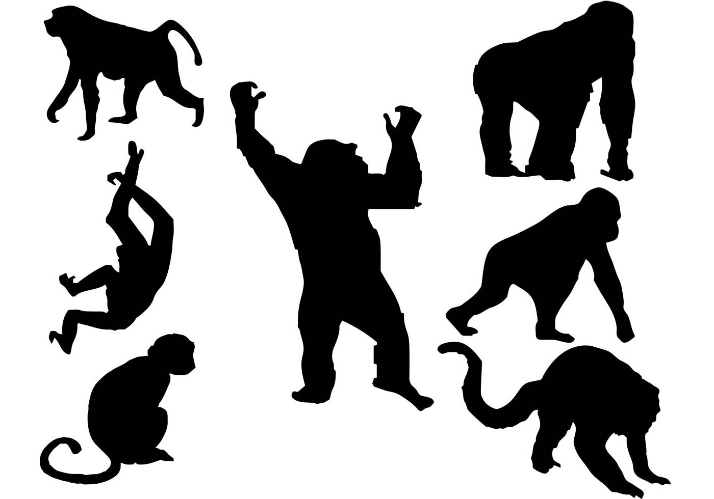 1400x980 Monkey Vector 4 An Images Hub