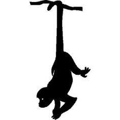 236x236 Silhouette Of Monkey Vbs Animal Silhouette, Monkey