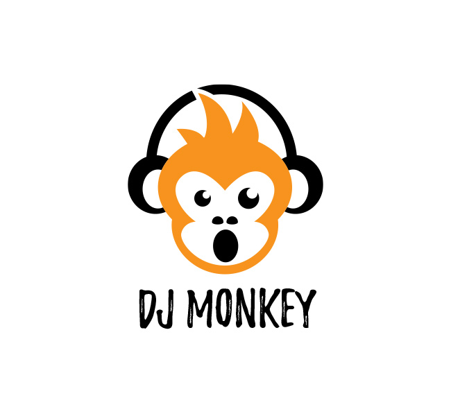 650x600 Dj Monkey Logo Amp Business Card Template