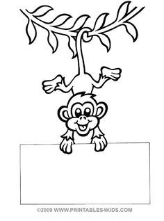 236x318 Monkey Gone Bananas Coloring Page Printables For Kids Free