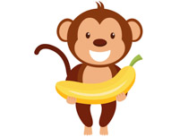 210x153 Free Monkey Clipart