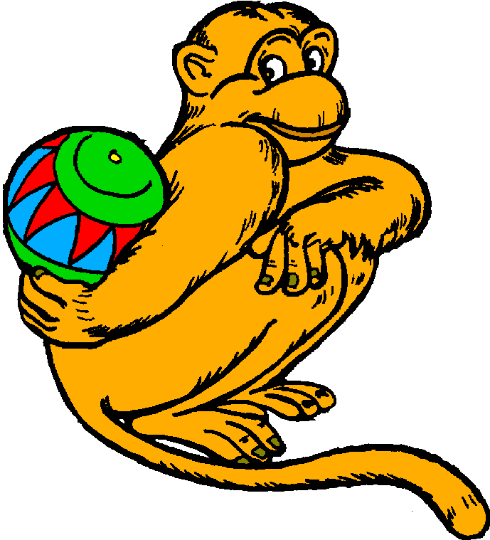 689x759 Monkey Banana Clip Art