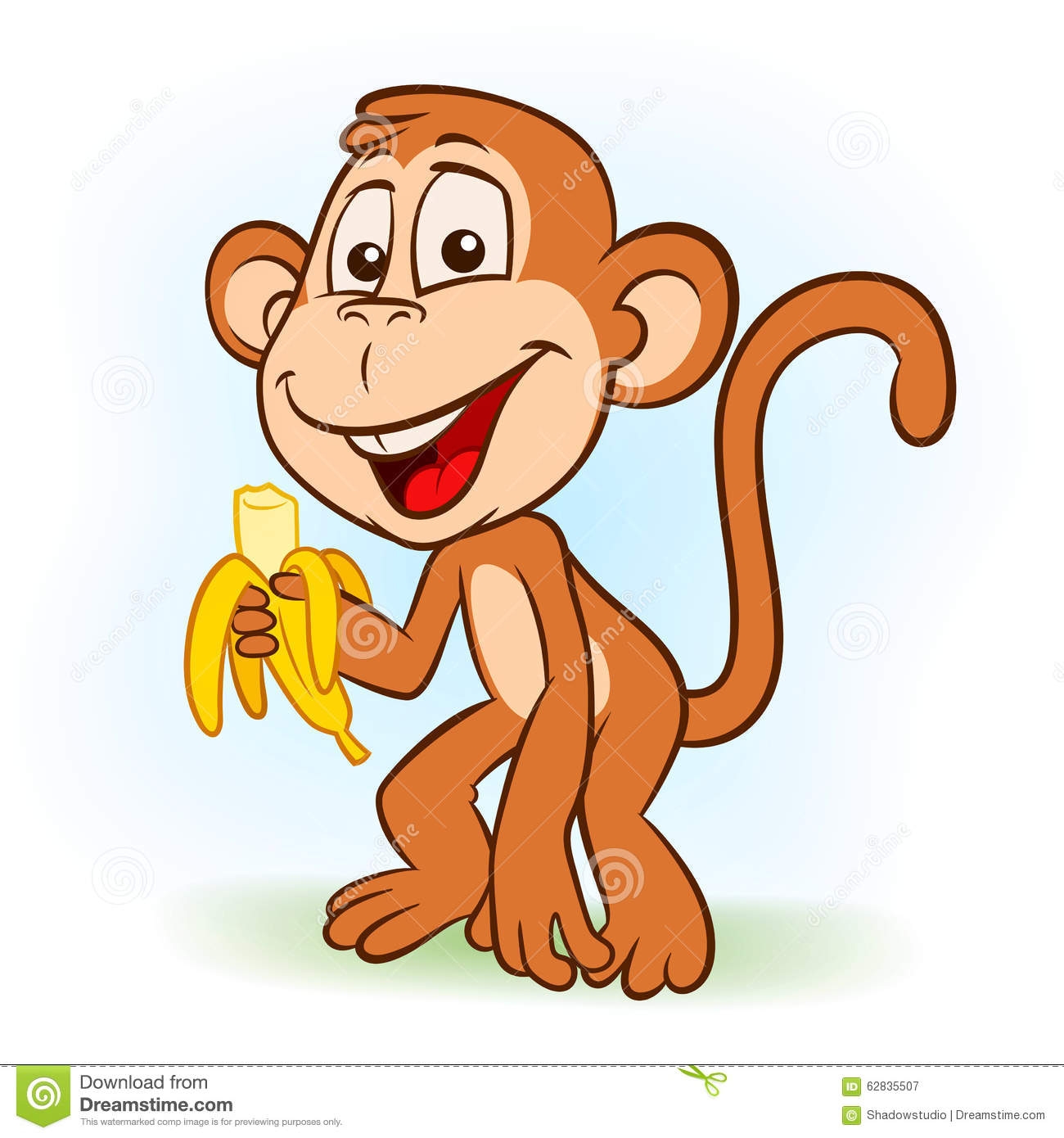 1300x1390 The Monkey Eat Banana Clip Art Cliparts