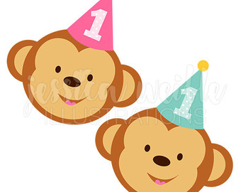 340x270 Monkey Clip Art Etsy
