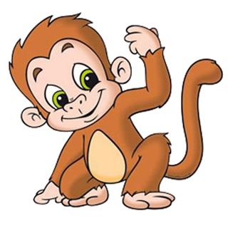 320x320 Monkeys Clip Art