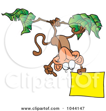 450x470 Royalty Free (Rf) Clip Art Illustration Of A Cartoon Hanging