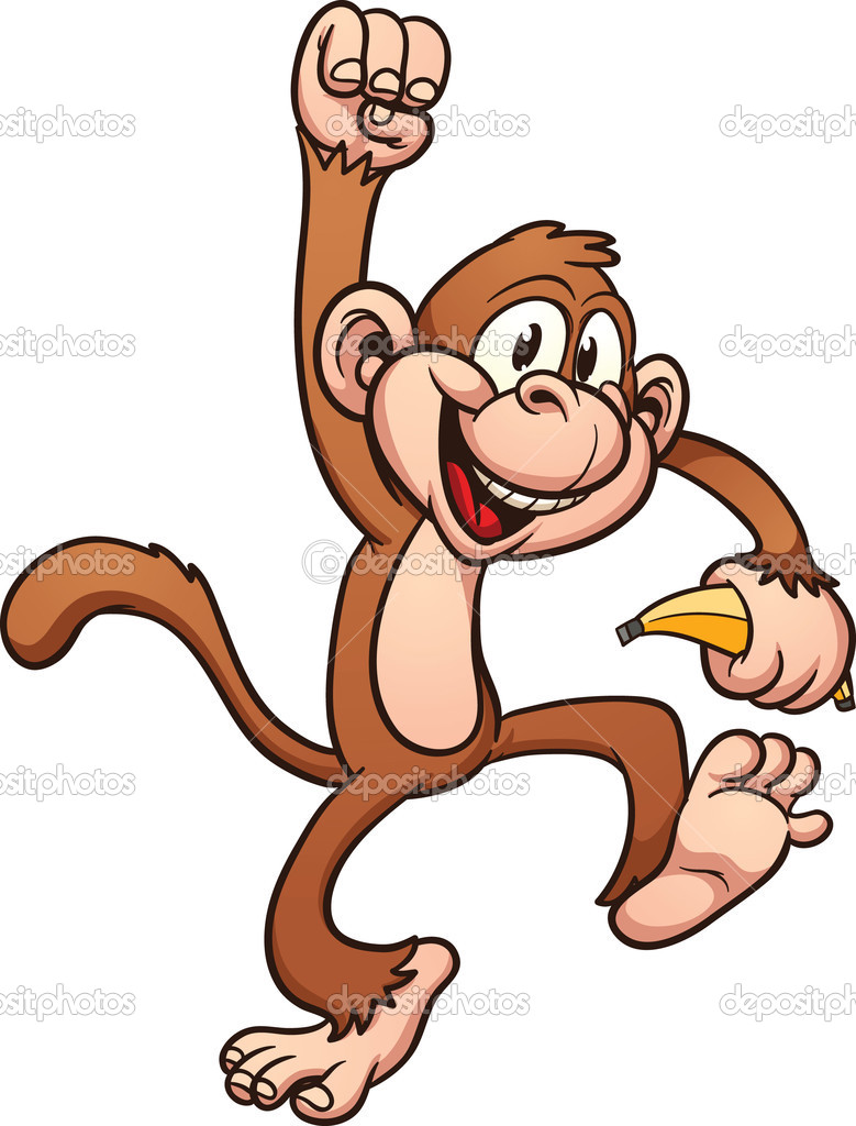 779x1024 Year Of The Monkey Clipart Cartoon Simple
