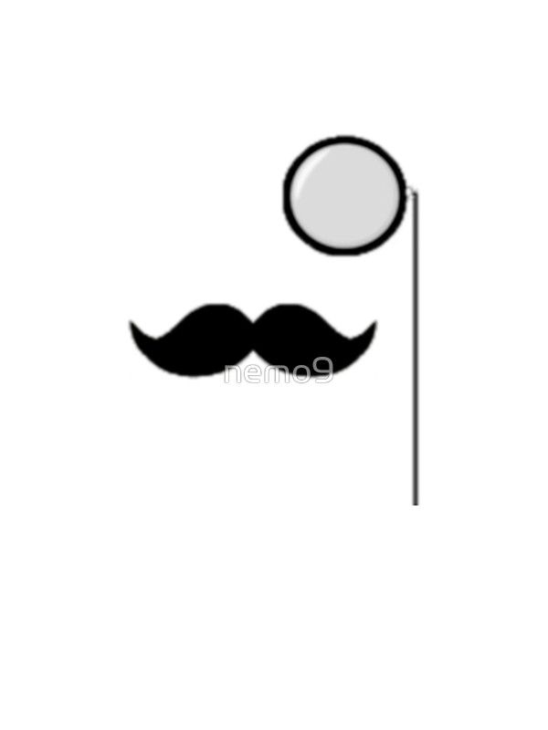600x800 Monocle Stickers By Nemo9 Redbubble