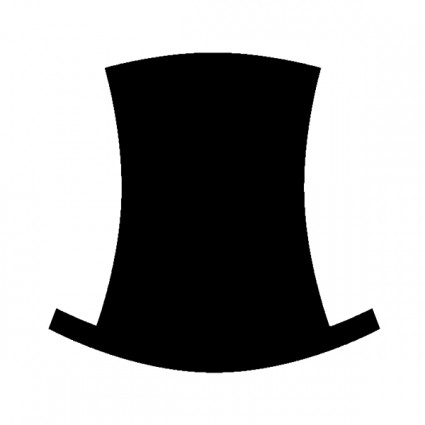425x425 Monocle Top Hat Clip Art Cliparts