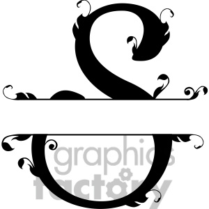300x300 Free Monogram Clipart
