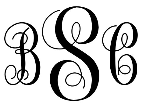 Monogram Clipart | Free download on ClipArtMag