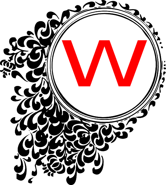 534x594 Monogram Clip Art