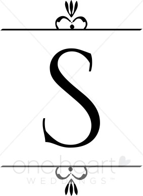 283x388 Wedding Monogram S Clipart Wedding Monograms