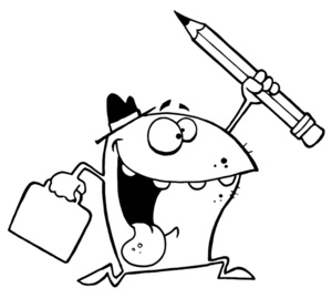 300x269 Monster Clipart Image