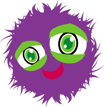 340x350 Fuzzy Monster Clip Art Clipart Panda