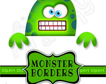 340x270 Monsters Clip Art Etsy