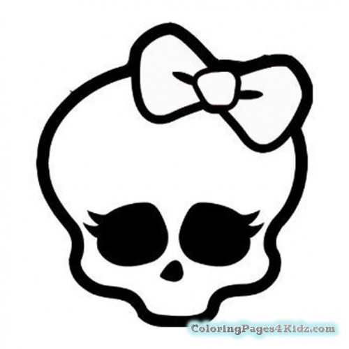 500x500 Monster High Symbols Coloring Pages 1012 Coloring Pages For Kids