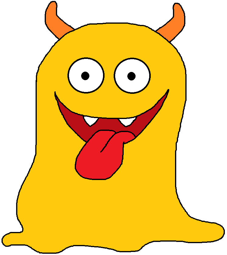 747x840 Clipart Monster