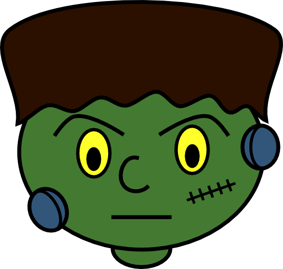 555x529 Screaming Clipart Halloween Monster